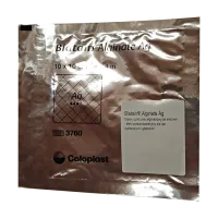 Фото Биатен Аг с серебром (Biatain Ag Alginate) 10х10см 1 повязка