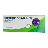 Фото Изотретиноин Actavis (аналог Акненормин) капсулы 20мг №30