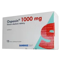 Фото Оспексин Цефалексин Европа Sandoz 1000мг таб. №12
