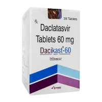Фото Даклатасвир (генерик Даклинза) Dacikast 60мг №28