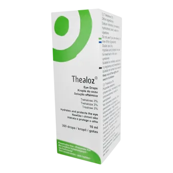 Теалоз 3% капли глазные 1 фл. 10мл