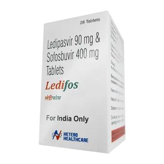 Ледифос :: Софосбувир + Ледипасвир (Ledifos) таблетки 400+90мг №28