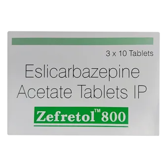Эсликарбазепин Эксалиеф :: Zefretol 800 мг таблетки №30