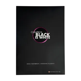Курапрокс Curaprox Hydrosonic Black Is White звуковая зубная щетка, BIW229 поставка Германия