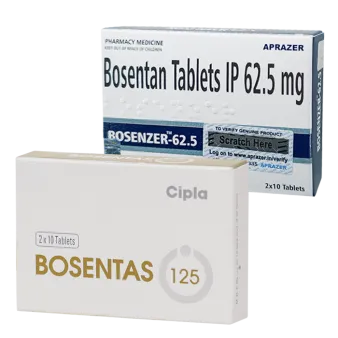 Бозентан (Бозентас, Bosenzer), генерик Траклир табл. 125 мг №20